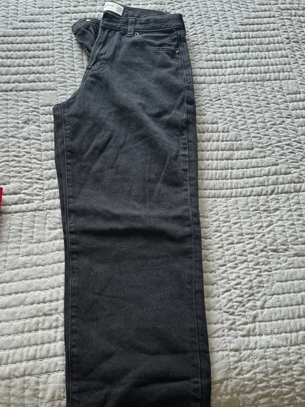 Abercrombie Black Baggy Jeans